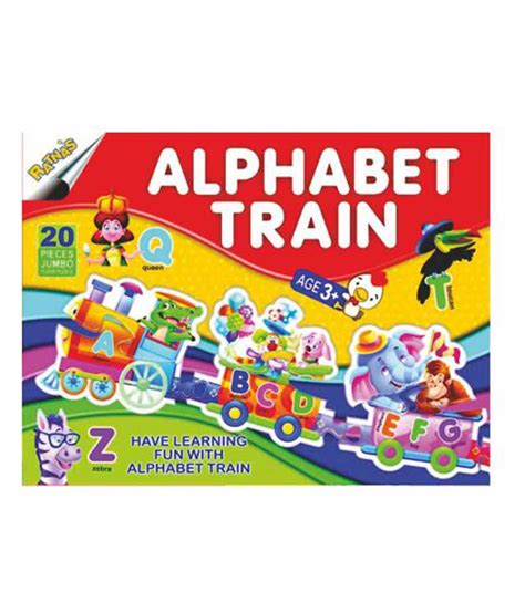 Ratna's Alphabet Train Puzzle - Buy Ratna's Alphabet Train Puzzle Online at Low Price - Snapdeal