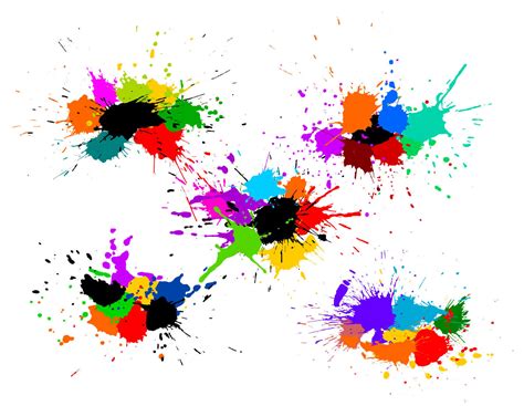 5 Colorful Paint Splash Background Vector (SVG) | OnlyGFX.com