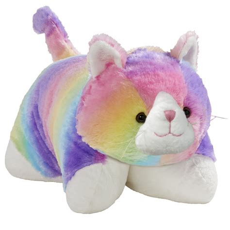 Pillow Pets Originals Cosmic Cat Stuffed Animal Plush Toy - Walmart.com ...