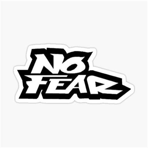 No Fear Decal | ubicaciondepersonas.cdmx.gob.mx