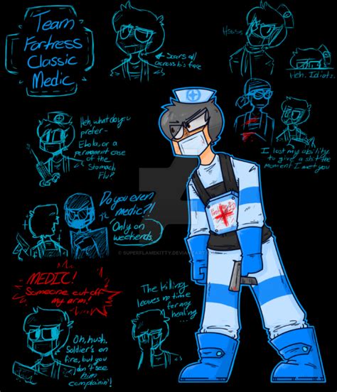 BLU TFC Medic by SuperFlameKitty on DeviantArt