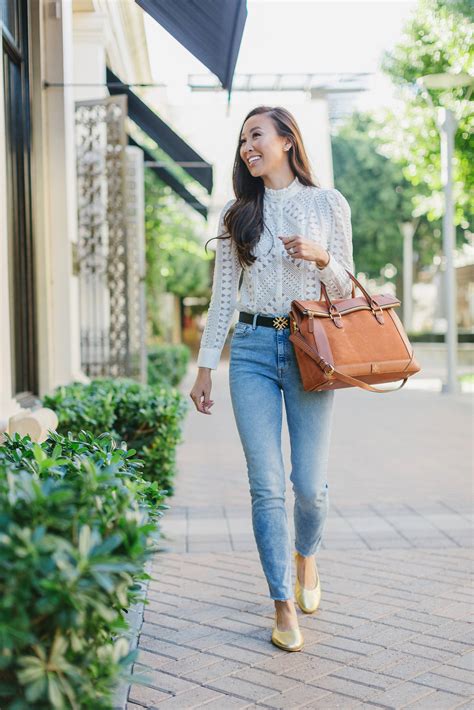 Feeling Golden this Holiday in Comfortable Ballet Flats - Diana Elizabeth