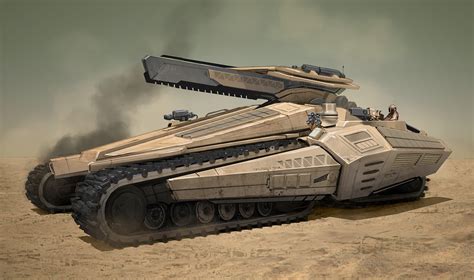 Illustrations and Concepts of Tanks I | Concept Art World