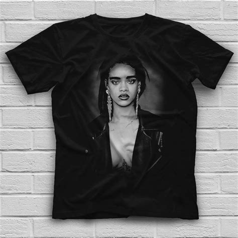 Rihanna Black Unisex T-Shirt - Tees - Shirts #rihanna #shirt #tshirt #apparel #clothing #tees # ...