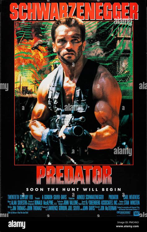 Arnold Schwarzenegger Predator Poster