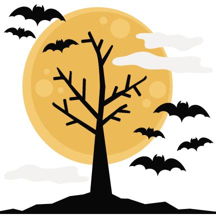 Halloween Tree Transparent Background Transparent HQ PNG Download ...