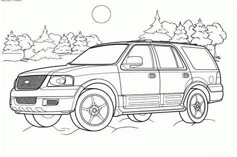 Car Coloring Pages - Best Coloring Pages For Kids