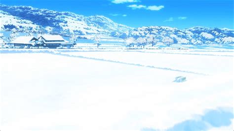 Snow Scenery Anime Wallpapers - Top Free Snow Scenery Anime Backgrounds ...