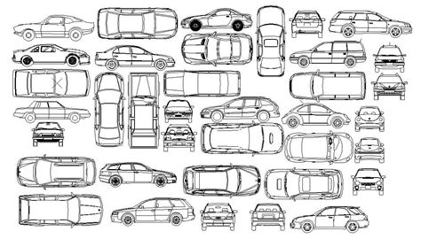 Download Free Car CAD Blocks DWG File - Cadbull