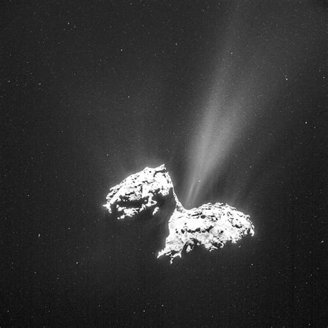 ESA Science & Technology: Comet 67P/C-G on 6 February 2015 - NavCam, enhanced