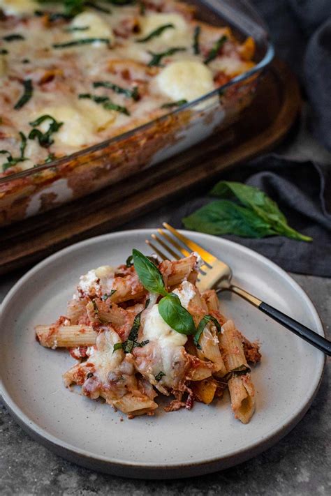 Baked Ziti With Ricotta And Ground Beef - Beef Poster