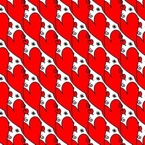 Love Heart Pattern Free Stock Photo - Public Domain Pictures