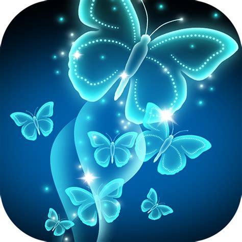 Download Neon butterfly live wallpaper Google Play softwares ...