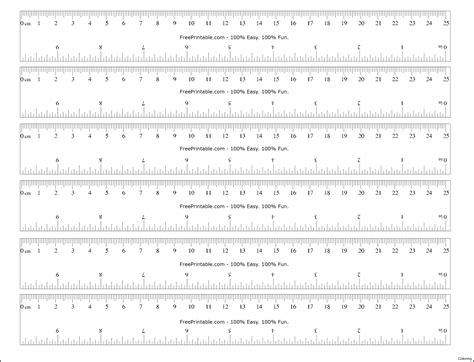 Mm Printable Ruler