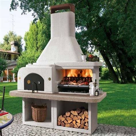 stenen barbeque - Google zoeken Pizza Oven Outdoor, Outdoor Grill, Outdoor Cooking, Outdoor ...