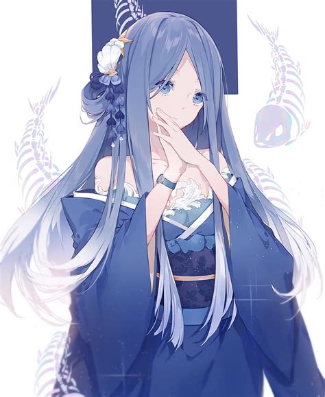 Anime Girl With Blue Hair – Telegraph