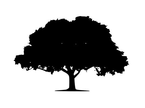 Oak Tree Graphic Instant Download SVG and PNG Files for - Etsy UK