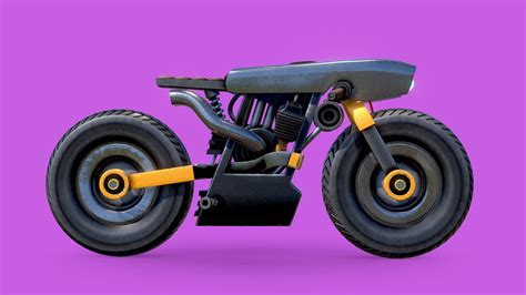 Cyberpunk Bike Concept Design - Download Free 3D model by Berk Gedik (@berkgedik) [9929027 ...