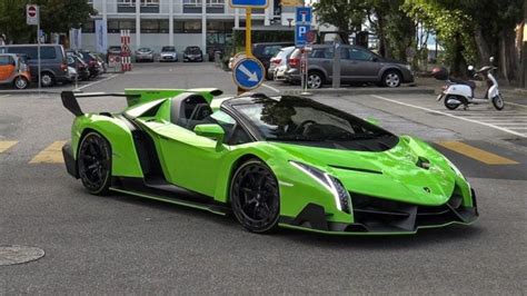 The Lamborghini Veneno Roadster: A Rare and Limited Edition