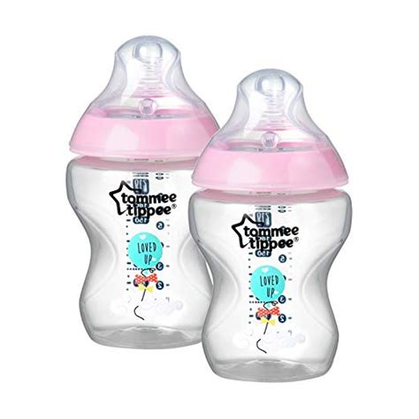 Tommee Tippee Baby Bottles, Pink with Balloons, 2 ct | eLiving Essentials Quality items right to ...