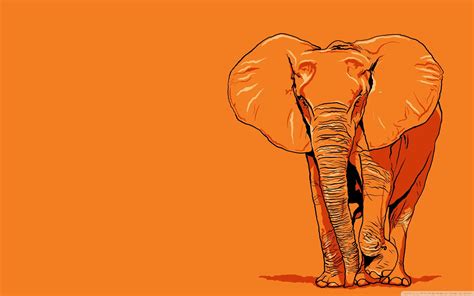 Elephant Art Wallpapers - Wallpaper Cave