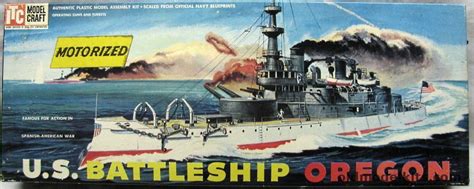 ITC 1/225 USS Oregon BB3 Battleship Motorized - (Indiana Class), 3680-369