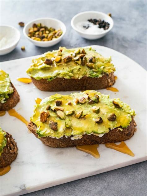 Avocado Cream Cheese Toast | Golden Truffle