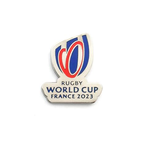 RWC 2023 Silver Logo Pin | Champions Of The World