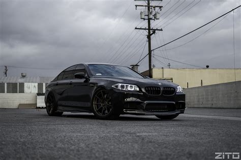 Black on Black BMW 5-Series Gets Carbon Fiber — CARiD.com Gallery