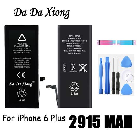 Replacement Battery for Apple iPhone 6 Plus 6P 6Plus Capacity 3.82V 2915mAh Li polymer Built in ...