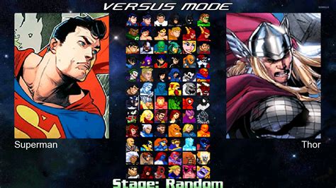 Marvel vs DC Mugen