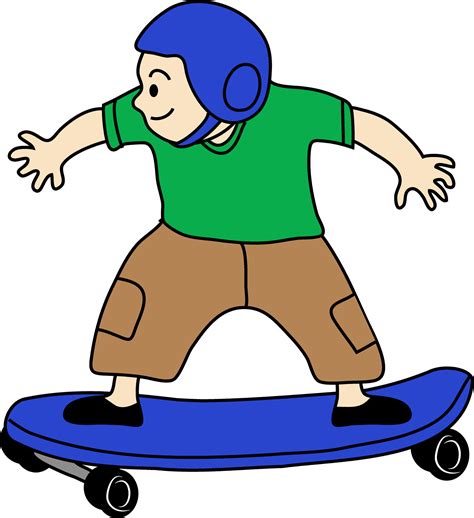 Skateboarding clipart - Clipground