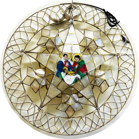 Philippines Christmas Capiz Parol Lantern Star (Tala) Nativity Scene - – Sukli - Filipino ...