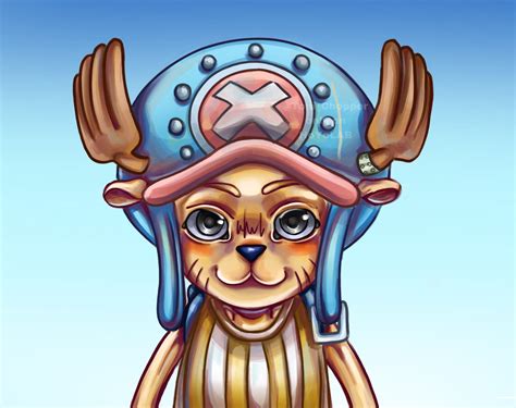 Tony Chopper fan art drawn by me | HoYoLAB