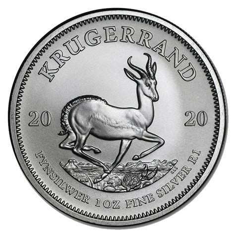 1 oz Silver Krugerrand Bullion Coin - SILVER.RSA.ONE