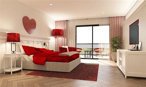 10 Red Colour Bedroom Designs For Your Home | Design Cafe