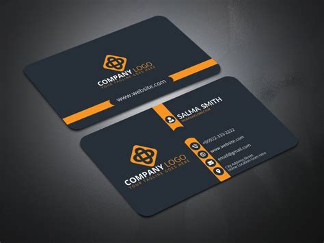 busness card | Business card design, Business card design creative, Business card logo design