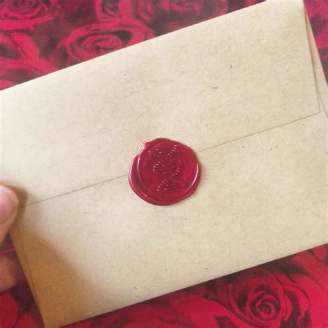 Sealing all my letters with this double helix wax seal from now until eternity. Because nothing ...