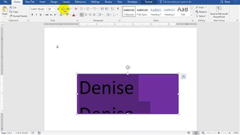 How To Add Background Color To A Text Box In Word - Printable Timeline Templates