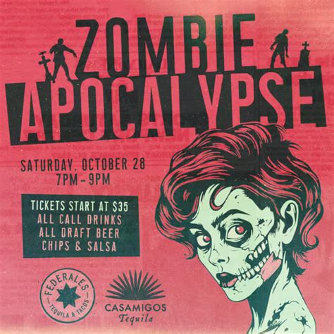 Zombie Apocalypse Halloween Party - OUT FRONT