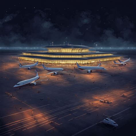 A digital art Banaras Airport by Varun Kumar - Playground