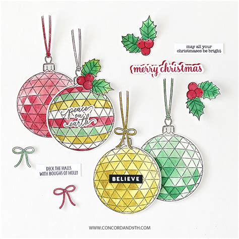 Yuletide Ornament Bundle - Concord & 9th