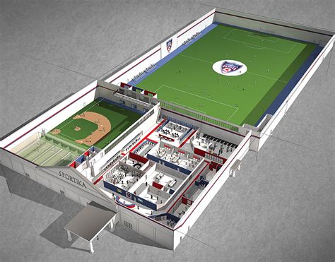 Sports Complex Floor Plan - Image to u