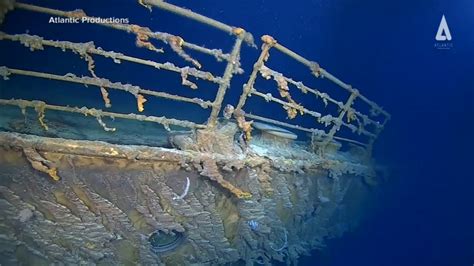 Newly captured video details deterioration of Titanic wreckage - ABC11 Raleigh-Durham