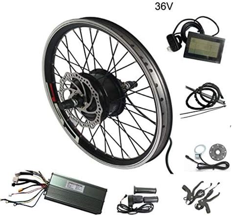 20 Inch 36V 250W-Electric Bicycle Battery Electric Bicycle Conversion Kit Motor Wheel Ebike E ...