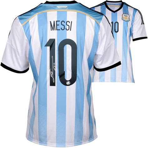 Authentic Autographed Soccer Jerseys - Lionel Messi Argentina ...