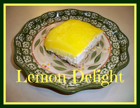 Easy as Pie: Lemon Delight