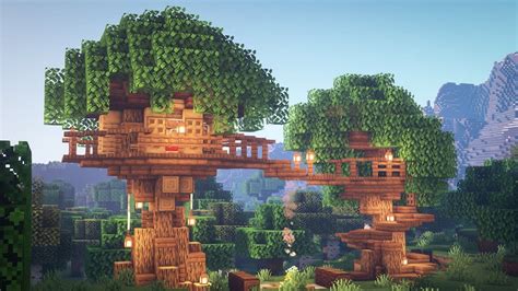 10 best treehouse designs to build in Minecraft 1.19