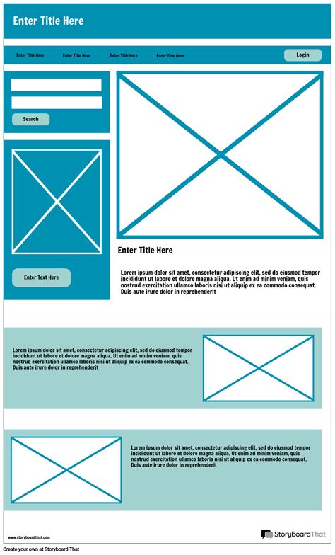 Free Wireframe Templates and Examples | Web Design