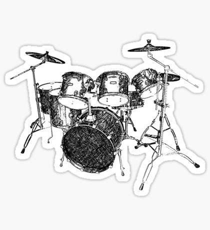 Drum Stickers for Sale | Aesthetic stickers, Vintage paper printable, Poster stickers